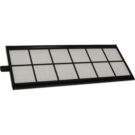 vhbw Filter G4 kompatibel mit Zehnder ComfoFond-L 350/550 eco Erdwärmetauscher - Luftfilter, 50 x 16 x 1 cm, Schwarz, Weiß