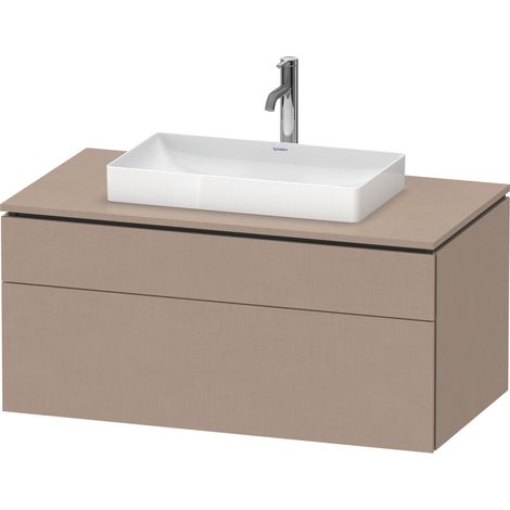 Duravit L-Cube Konsolenwaschtischunterbau wandhängend, inklusive