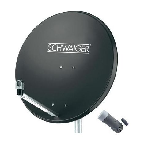 Schwaiger SPI9961SET1 Sistema SAT 80 cm per 1 partecipante