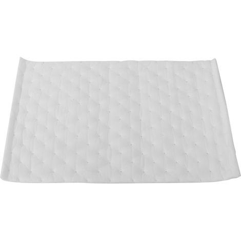 Tapis insonorisant de voiture 50x80cm, isolation thermique en coton blanc universel pour capot de porte automobile (1/5)