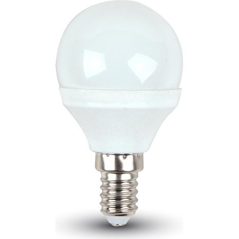 Ampoule de boule LED 230V 4 W E14 blanc froid lumiare (1/2)