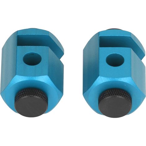 Équerre de positionnement, gabarit d'escalier bleu, guide de perçage pour angle droit (1/5)