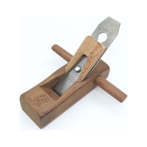 Woodworking Plane, Rabot à Bois Manuel, Longue 180mm Outil de Chanfrein de Charpentier, Lame de Scie à Ruban Outil de Rabotage du Bois pour le Rabotage et la Coupe du Bois Lame 44mm (1/5)