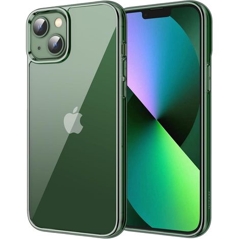 Handyhülle iPhone13 6,1 Zoll Transparent Stoßfest Alpingr&xFCn (1/5)