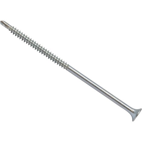 ForgeFix DWSSD125ZP Drywall Screw Phillips Bugle Head FT ZP 4.8 x 125mm Box 200