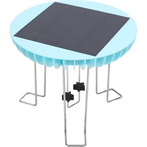 Agitateur d'eau solaire 0,5 W pour bain d'oiseaux, mélangeur d'eau avec panneau solaire et support pour la décoration de bassin de jardin (1/5)