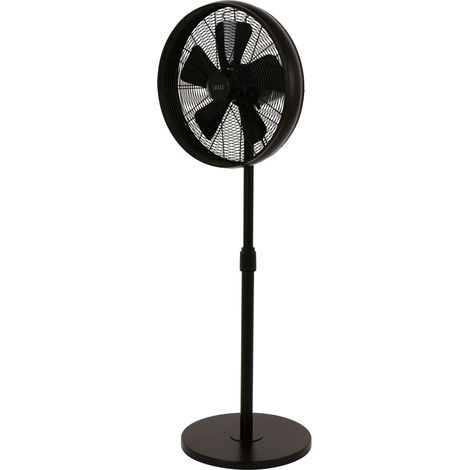 Portable Fan Breeze Pedestal Black