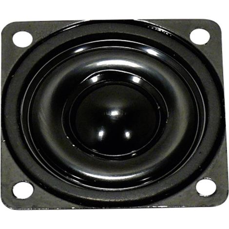 Visaton K 40 SQ - 8 Ohm 1.6 pouces 4 cm Haut-parleur miniature 0.5 W 8 Ω membrane en plastique