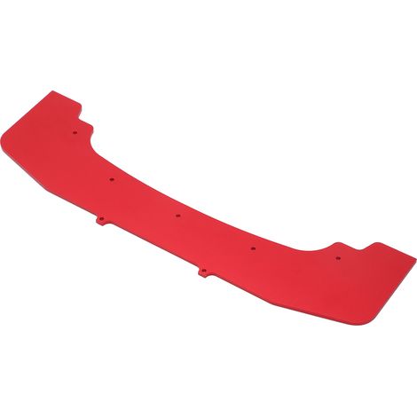 Pare-chocs avant RC en alliage d'aluminium résistant à l'usure, installation facile, antirouille, lame avant stable pour ARRMA rouge (1/5)