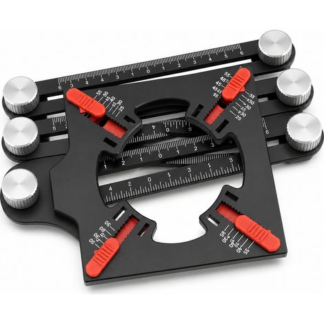 Règle Pliante Alliage Aluminium pour Carrelage et Perçage (1/5)