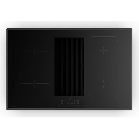 Klarstein Velaire placa de inducción híbrida con campana extractora integrada 80cm 8400W