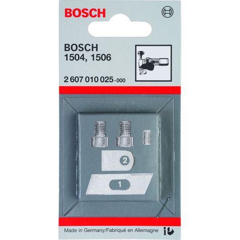 Juego de cuchillas para chapas GSC 28  BOSCH 2607010025
