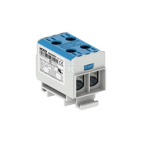 Connettore OTL50-2 2XAL/CU da 1,5-50 mm², blu