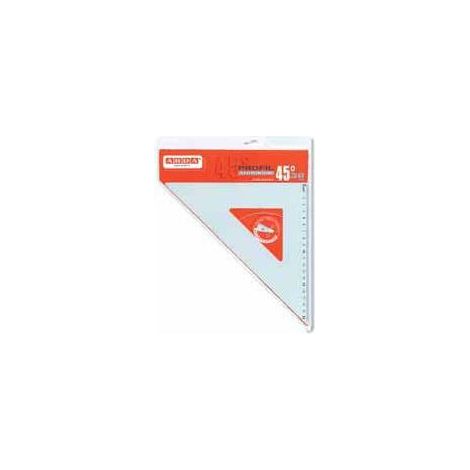 SQUADRA 45° 30 CM ALLUMINIO (1/2)