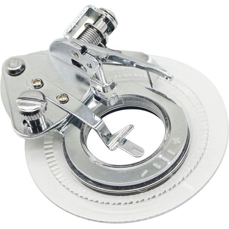 Bardusch -Pied-de-biche pratique pour broderie circulaire (point fleur/marguerite) – pour machines à coudre domestiques (1/5)