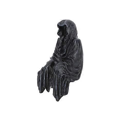 Halloween-Gartenfigur aus Kunstharz für Zuhause, Terrasse, Garten, Garten – Geisterfigur