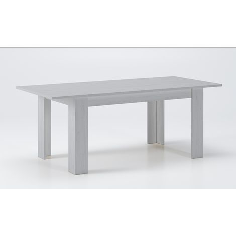 Table à manger, table de salon rectangulaire extensible coloris pin andersen - longueur 150-197 x profondeur 90 x Hauteur 75 cm -PEGANE- (1/2)