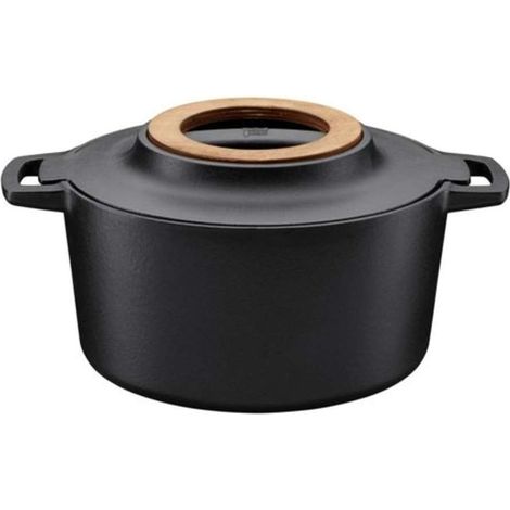 Fiskars Kochtopf Norden Gusseisen 4L (1/5)