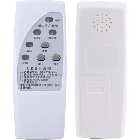 Graveur, Lecteur de Carte d'identité Portable, Duplicateur, Copieur, Support EM4305 5200 8800 T5577 ZX, F08 UID, Détection Automatique de Fréquence, Indicateur LED, Diffusion. (1/5)