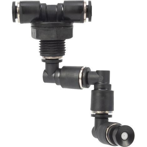 1 brumisateur pour reptiles, système de brouillard réglable, buse orientable 360°, refroidissement doux pour terrariums (1/5)