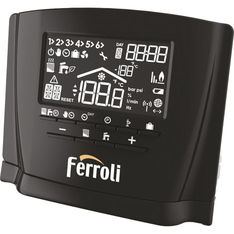 Cronocomando remoto modulante settimanale con programmazione e modulazione temperatura ambiente Romeo N (1/4)
