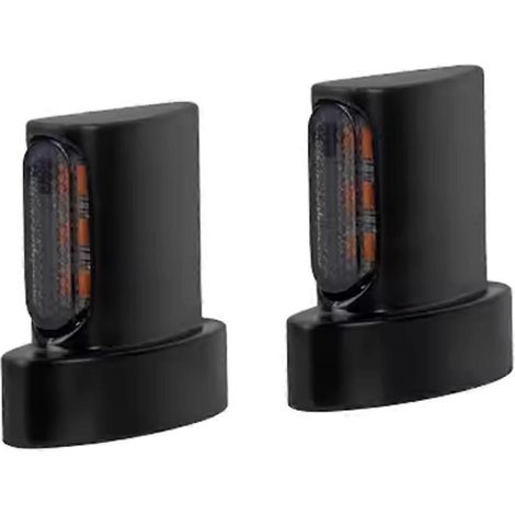 Clignotant arrière de moto à 3 LED, mini feu avec filetage M6 (1/4") pour Harley Sportster XL Softail Dyna (1/5)