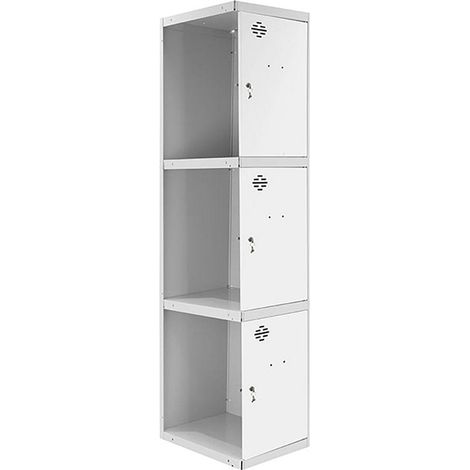 Simonrack Simonlocker armadio metallico grigio bianco