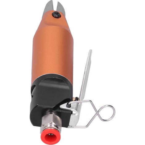 HS5-S2S Pneumatic Scissors, Flat-jaw Metal Wire Pneumatic Cutting Pliers, Copper Wire/Iron Wire Pneumatic Scissors, Mini Pneumatic Scissors (Bubble wrap to prevent product from shaking during shipping (1/5)