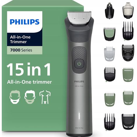 Recortadora multifunción Philips Serie 7000 MG7935/15, 1 unidad. (1/5)