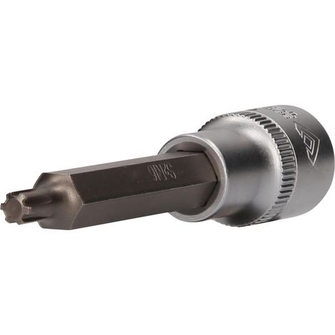 BRILLIANT  TOOLS  1/2"  Vaso  de  impacto  RIBE  de  100  mm  de  largo  M6  -  BT022731 (1/4)