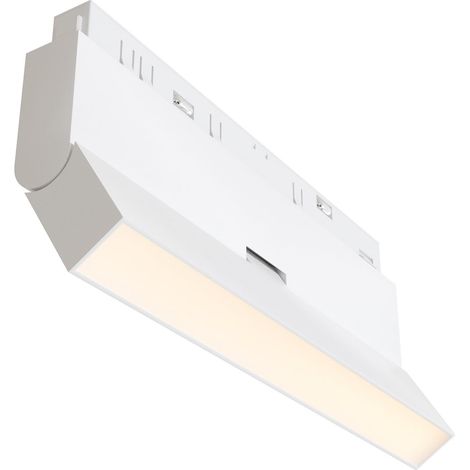 Lampada su binario bianca orientabile LED 12W Maytoni (1/2)