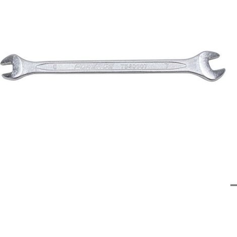Clé Plate - 6x7 mm - Longueur 120 mm - Acier Chrome-Vanadium - Pour Réparation Automobile et Maintenance Mécanique - 1 Pièce (1/2)