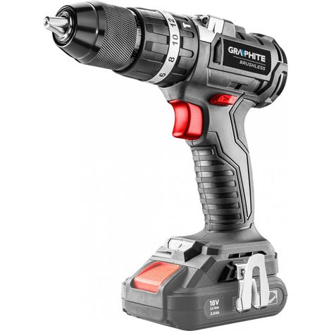 Perceuse-visseuse sans fil à percussion Energy+ 18V, Li-Ion, 13 mm, sans batterie - GRAPHITE - 58G020 (1/5)