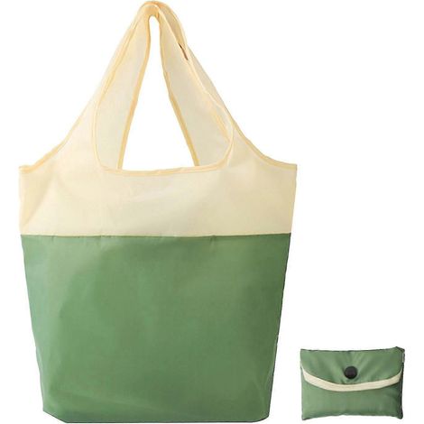 Sac de courses pliable et écologique bleu (1/5)