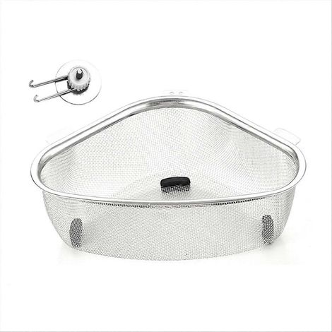 Égouttoir triangulaire pour évier et panier de rangement pour fruits et légumes B (1/5)