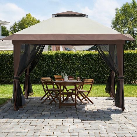 Store banne bege 392 x 392 x 283 cm (1/5)