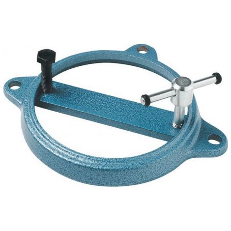 Plateau rotatif, étau parallèle Matador, Pour Larg. : de mors : 120 mm, Pas des trous 185 mm, Ø du trou 13 mm