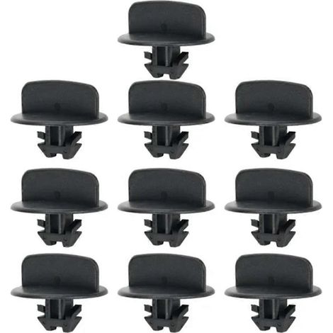 10 clips de fixation pour déflecteur inférieur de pare-chocs et protection anti-éclaboussures de radiateur -- (1/5)