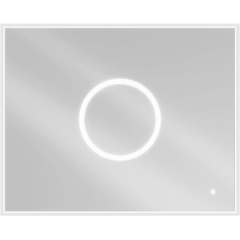 Mexen Koga espejo de baño iluminado 100 x 80 cm, LED 6000K, antivaho - 9821-100-080-611-00 (1/5)