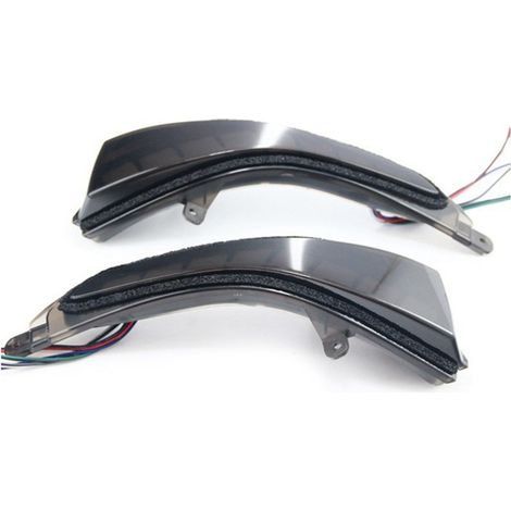 1 Paar zweifarbige Blinker-Außenspiegelleuchten für Infiniti Q50, Q60, Q70 und QX30 (1/5)