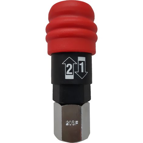 Accoppiatori rapidi filettati femmina 1/4'' - L.41mm (1/2)