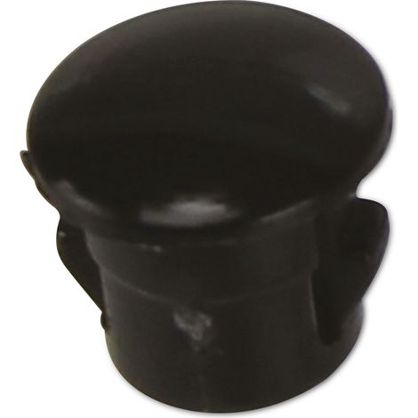 Cache-trou KSS en polyamide 6.6, noir, pour trou 5, Ø de recouvrement 6,3, 1 pièce (1/2)