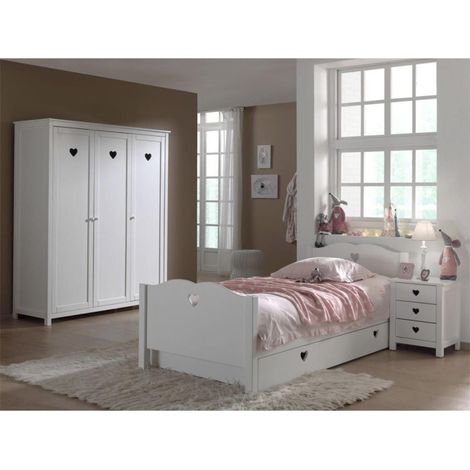 Chambre Complète 5P "Amori IV" Blanc (1/5)