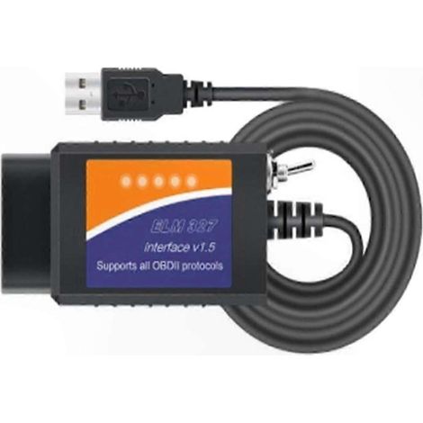 Scanneur Diagnostic OBD2 avec Interface USB, Processeur PIC18F25K80, Commutateur MS-CAN/HS-CAN, Outil de Lecture Auto pour Véhicules (1/5)