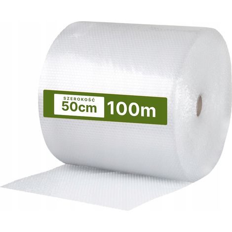 Pluriball 50 cm, pluriball protettivo di alta qualità, pluriball grande 100 m