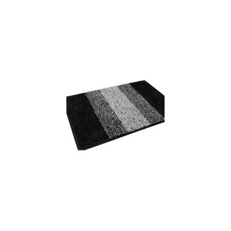 Tappetino d'ingresso antiscivolo, assorbente, tratten-fango, per interni, lavabile (90 x 60 cm, nero) (1/4)