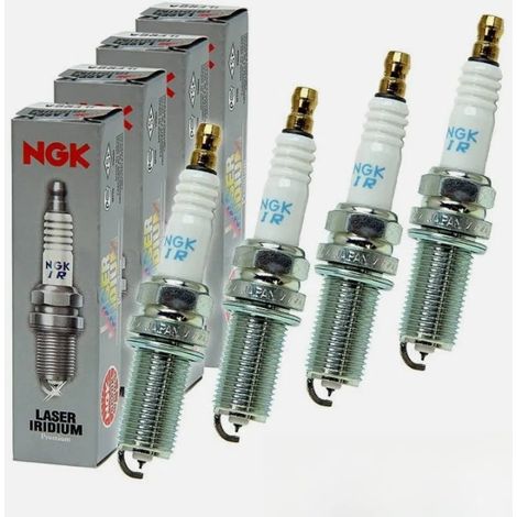 Lot de 4 Bougies d’Allumage ILFR6A 3588 Nickel pour BYD S7 et Volvo S60L XC60, Remplacement Haute Performance (1/5)
