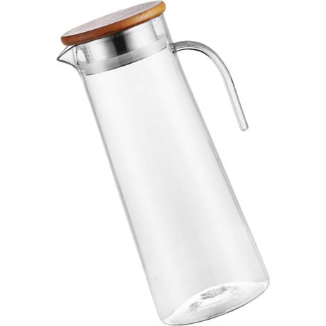 à thé en acrylique transparent d une capacité de 1 2 L avec (1/5)