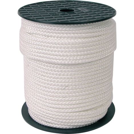 Corderie Tournonaises Fune in Polipropilene bianca 1,5 mm 100 m