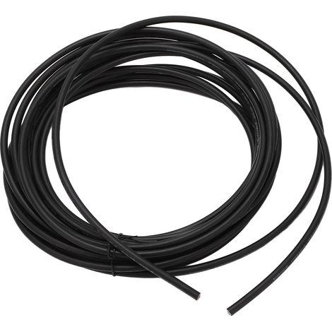 Solarverlängerungskabel, Solarmodulkabel, korrosionsbeständig, geringer Widerstand, energiesparend, verzinntes Kupfer, isolierter XLPE-Mantel für industrielle Anwendungen, schwarz, 10 mm², 20 m (1/5)